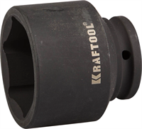 KRAFTOOL 3/4", 55 мм, Cr-Mo сталь, фосфатированная, торцовая головка ударная 27945-55_z01 - фото 137937