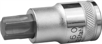 KRAFTOOL 1/2", 55 мм, S2 сталь, Т60, сатинированная, торцовая бита-головка INDUSTRIE QUALITAT 27905-60_z01 - фото 138023