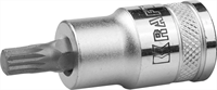 KRAFTOOL 1/2", 100 мм, S2 сталь, M6, фосфатированная, торцовая бита-головка INDUSTRIE QUALITAT 27911-06_z01 - фото 138538