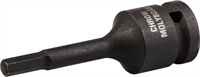 KRAFTOOL 1/2", 7 мм, CrMo сталь, фосфатированная, торцовая головка INDUSTRIE QUALITAT 27950-07 - фото 138549