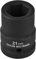 KRAFTOOL 1/2", 21 мм, CrMo сталь, фосфатированная, торцовая головка INDUSTRIE QUALITAT 27945-21_z01 - фото 138880