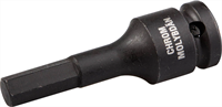 KRAFTOOL 1/2", 9 мм, CrMo сталь, фосфатированная, торцовая головка INDUSTRIE QUALITAT 27950-09 - фото 138950