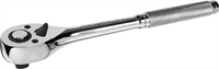 KRAFTOOL 1/2", 72 зубца, Cr-V сталь, цельнометаллическая, трещотка для торцовых головок 27793-1/2_z02 - фото 139086
