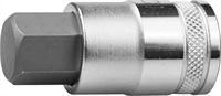 KRAFTOOL 1/2", 55 мм, S2 сталь, H17, фосфатированная, торцовая бита-головка INDUSTRIE QUALITAT 27908-17_z01 - фото 139149