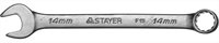 STAYER 14 мм, комбинированный гаечный ключ 27085-14 - фото 139319