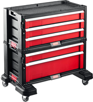 Keter 22", пластиковый, тележка с 5 ящиками DRAWER 2+3 38380-5 - фото 139512