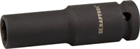 KRAFTOOL 1/2", 12 мм, CrMo сталь, фосфатированная, торцовая головка INDUSTRIE QUALITAT 27942-12_z01 - фото 139650