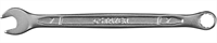 STAYER 7 мм, Cr-V сталь, хромированный, гаечный ключ комбинированный 27081-07 Professional - фото 139660