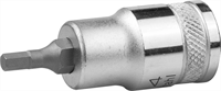 KRAFTOOL 1/2", S2 сталь, H4, сатинированная, торцовая бита-головка "INDUSTRIE QUALITAT" 27908-04 - фото 139736