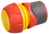 GRINDA d 3/4", пластмассовый с TPR, соединитель с автостопом и запирающим механизмом 8-426432 - фото 142641