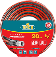 Raco d 1/2" x 20 м, 40 атм., 5-ти слойный, армированный, шланг поливочный PREMIUM 40300-1/2-20_z01 - фото 143219