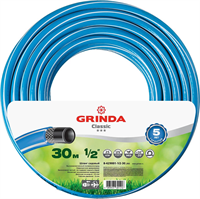 GRINDA d 1/2" х 30 м, 25 атм., 3-х слойный, армированный, шланг садовый CLASSIC 8-429001-1/2-30_z02 - фото 143629