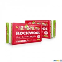 Базальтовая вата Rockwool Лайт Баттс Скандик 800х600х50 мм - фото 146232
