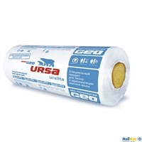 Теплоизоляция из стекловолокна URSA GEO Скатная Крыша 3900х1200х150 мм - фото 146378