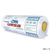 Теплоизоляция из стекловолокна URSA GEO М-25 9000х1200х50 мм - фото 146791
