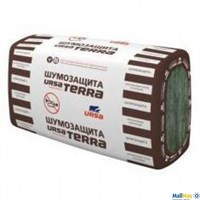 Теплоизоляция из стекловолокна URSA Terra 34 PN Шумозащита 610х1000х50 мм - фото 146797