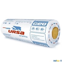 Теплоизоляция из стекловолокна фольгированная URSA GEO М-11Ф 18000х1200х50 мм - фото 146812
