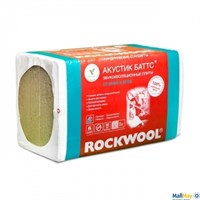 Утеплитель Rockwool Акустик Баттс 1000х600х50 мм - фото 146826