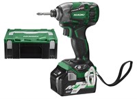 HiKOKI WH36DB шуруповерт аккумуляторный BL 210Нм,2х2.5Ач 36V - фото 147100