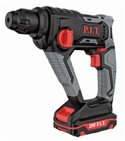 Аккумуляторный перфоратор PIT PBH20H-18A SOLO, 1,4 Дж, 2 режима, sds-plus, (без ЗУ, без АКБ) - фото 148882