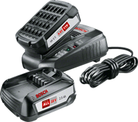 BOSCH 2хPBA 18В 2,5 А*ч + AL 1830,  1600A011LD - фото 20812