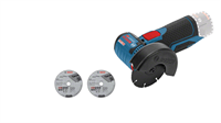 BOSCH GWS 12V-76, угловая шлифовальная машина аккумуляторная, 0.601.9F2.000 - фото 22504