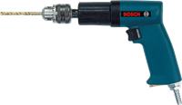 BOSCH дрель 10 мм, ЗВП, реверс, пневматическая, 0607160509 - фото 23422