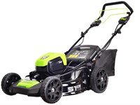 Газонокосилка аккумуляторная Greenworks GD80LM51SP - фото 24097