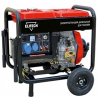 ELITECH ДЭС 5500ЕМ генератор дизельный - фото 28481