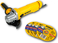 Машина шлифовальная угловая DeWalt DWE4215D4 - фото 28788
