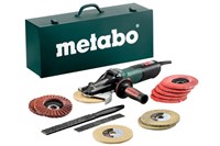 Metabo WEVF 10-125 Quick Inox Set Угловые шлифовальные машины с плоским редуктором, 613080500 - фото 35225