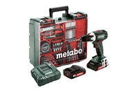 Metabo BS 18 LT Set Аккумуляторная дрель-шуруповерт, 602102600 - фото 36028