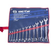 Набор комбинированных ключей, 6-22 мм, 12 предметов KING TONY 1272MR - фото 38094