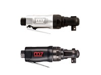 Трещотка пневматическая 3/8", 30 Нм, укороченная MIGHTY SEVEN NE-351 - фото 38650