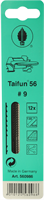 Пилки лобзиковые по дереву,Taifun 56 N9, 1,45x0,50х130мм, 11 TPI, 12шт. - фото 41686
