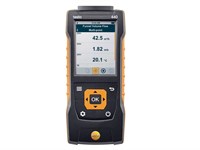 Прибор Testo 440 dP для измерения скорости воздуха и оценки качества воздуха в помещении со встроенным сенсором дифференциального давления, соединительный шланг, 3 батарейки AA, USB-кабель и заводской протокол калибровки - фото 45170