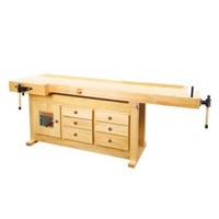 Верстак столярный из каучукового дерева Holzmann WB210C - фото 51006