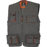 Рабочий жилет Delta Plus M2GI2, серый/оранжевый - фото 54897