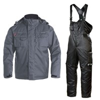 Зимний костюм Engel Combat 1232-107 серый + Dimex 619 - фото 55595