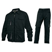 Летний костюм Delta Plus M2Ves+M2Pan, черный/серый - фото 56140