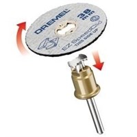 Комплект отрезных кругов + держатель SpeedClic Starter Set Dremel SC406 (38ММ), 2 шт Dremel, 2.615.S40.6JC - фото 61147