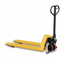 Тележка гидравлическая TOR HPF12S 2000/1200 кг, 540x1150 мм, 4 направления (полиуретан.колеса) - фото 64834