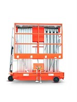 Подъемник мачтовый телескопический TOR GTWY8-200S DC (автономный) 300 кг 8 м - фото 65013