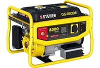 Бензиновый электрогенератор STEHER GS-4500Е - фото 67956