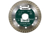 Круг алмазный сплошной универсальный Metabo Turbo SP - UT, (115x22.2 мм), 628551000 - фото 68030