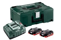 Базовый комплект 2 LiHD 4,0 А·ч + MetaLoc, Metabo, 685130000 - фото 68079