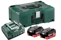 Базовый комплект 2 LiHD 8,0 А·ч + MetaLoc, Metabo, 685131000 - фото 68081