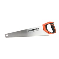 Ножовка PATRIOT WSP-450S, по дереву, 11 TPI мелкий зуб, 3-х сторонняя заточка, 450мм - фото 69054