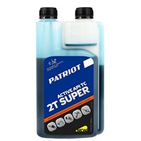 Масло полусинт. PATRIOT SUPER ACTIVE 2T дозаторная 0,946.л - фото 74981