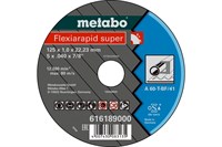 Круг отрезной по стали Flexiamant S (125х22,2 мм; А60Т) Metabo, 616189000 - фото 76069